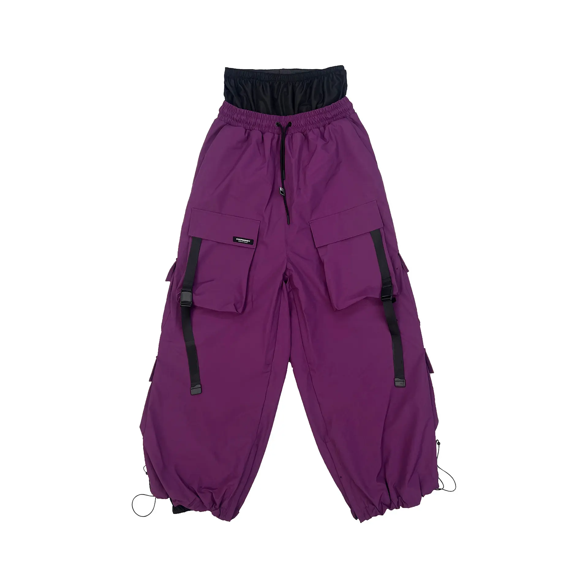 YK47 Purple   Ski Pants with Snow Skirt