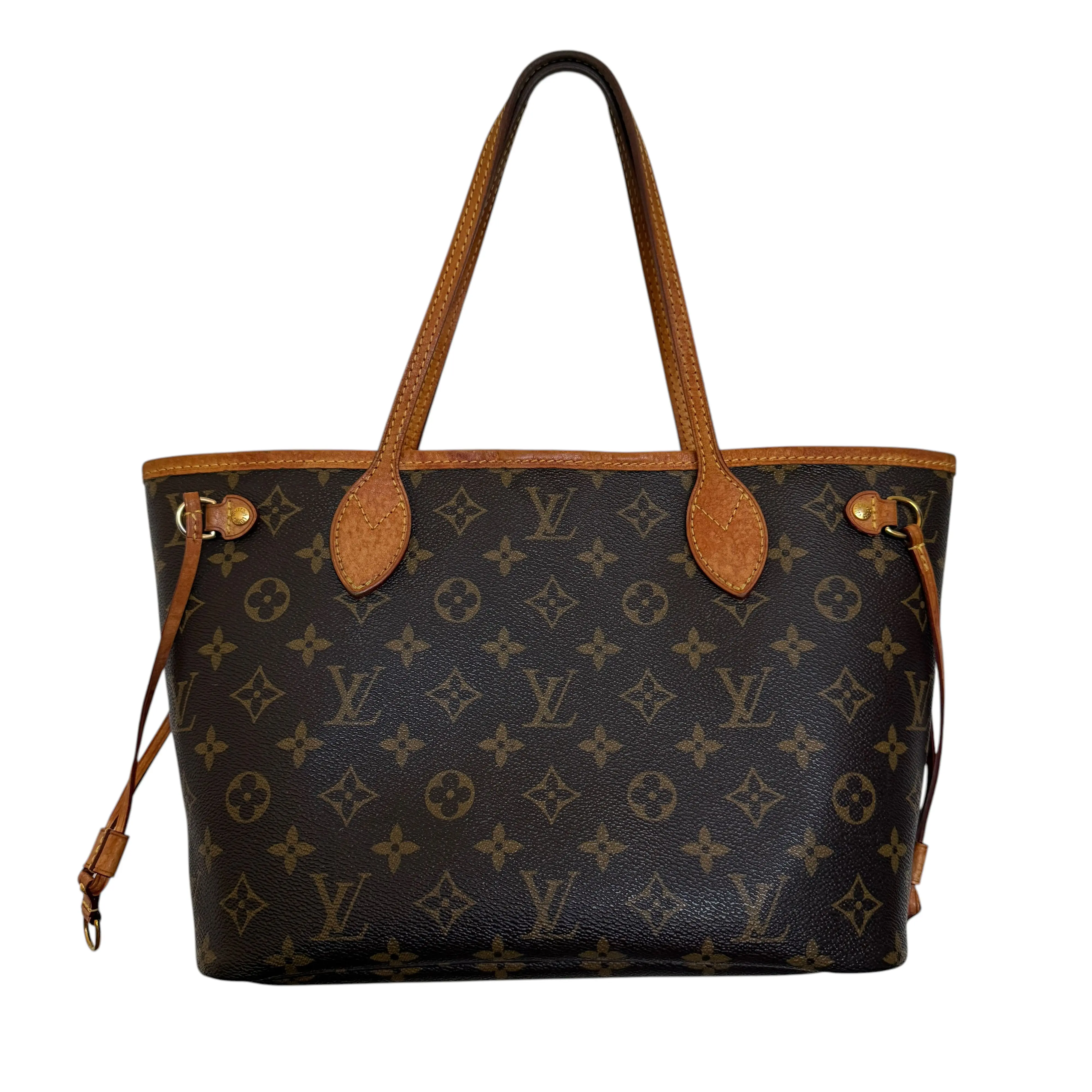 Pre-owned Louis Vuitton Neverfull Tote Bags monogram PM tote bag authentic with COA