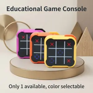 Portable Electronic Tic-Tac-Toe Game Machine, Educational Finger Toy, Ideal for Family Entertainment, Friends' Gatherings, Home Education