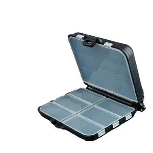 Luya Microobject Double-layer Bait Box Multifunctional Fishing Accessories Hook Lead Leather Box Portable Large Bait Sequin Box stuff