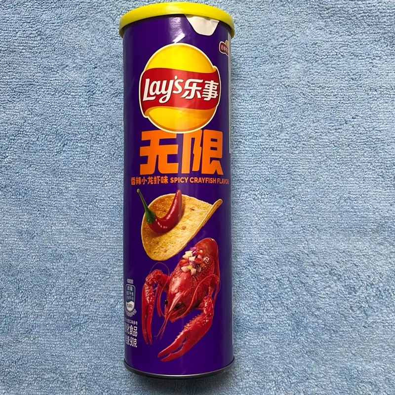 LAYS STAX SPICY CRAYFISH