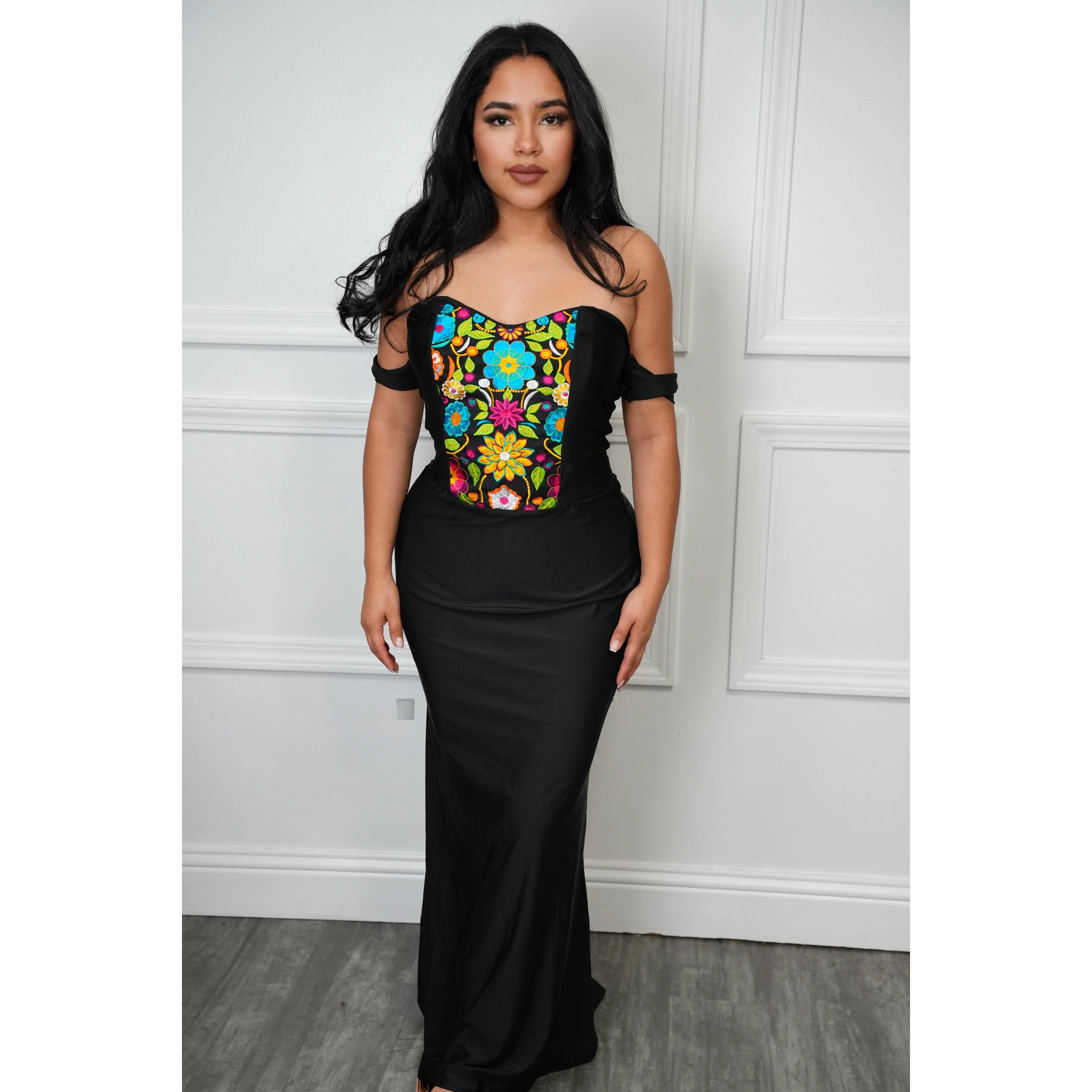 Glaraxez Gladis Embroidered Dress Fashionable Floral Hand-Stitched Short Sleeve Summer Dress for Women Casual & Formal Wear - TikTok Shop Glaraxez Gladis Embroidered Dress Fashionable Floral Hand-Stitched Short Sleeve Summer Dress for Women Casual & Formal Wear - TikTok Shop