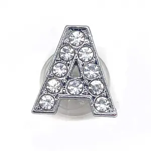 Shoe Charms A-Z 0-9 10mm Letter Sandal Charms Boot Accessory DIY Sandals Decoration For Women Birthday Party Favors Accessories