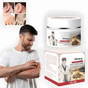 Psoriasis & Eczema Cream - Natural Herbal Ointment for Itch Relief, Dry Skin & Sensitive Skin - Soothing & Hydrating Treatment - 30g body glaze Therapeutic Healthy friend gift self care premium herbal custom butter woman body care products Healing