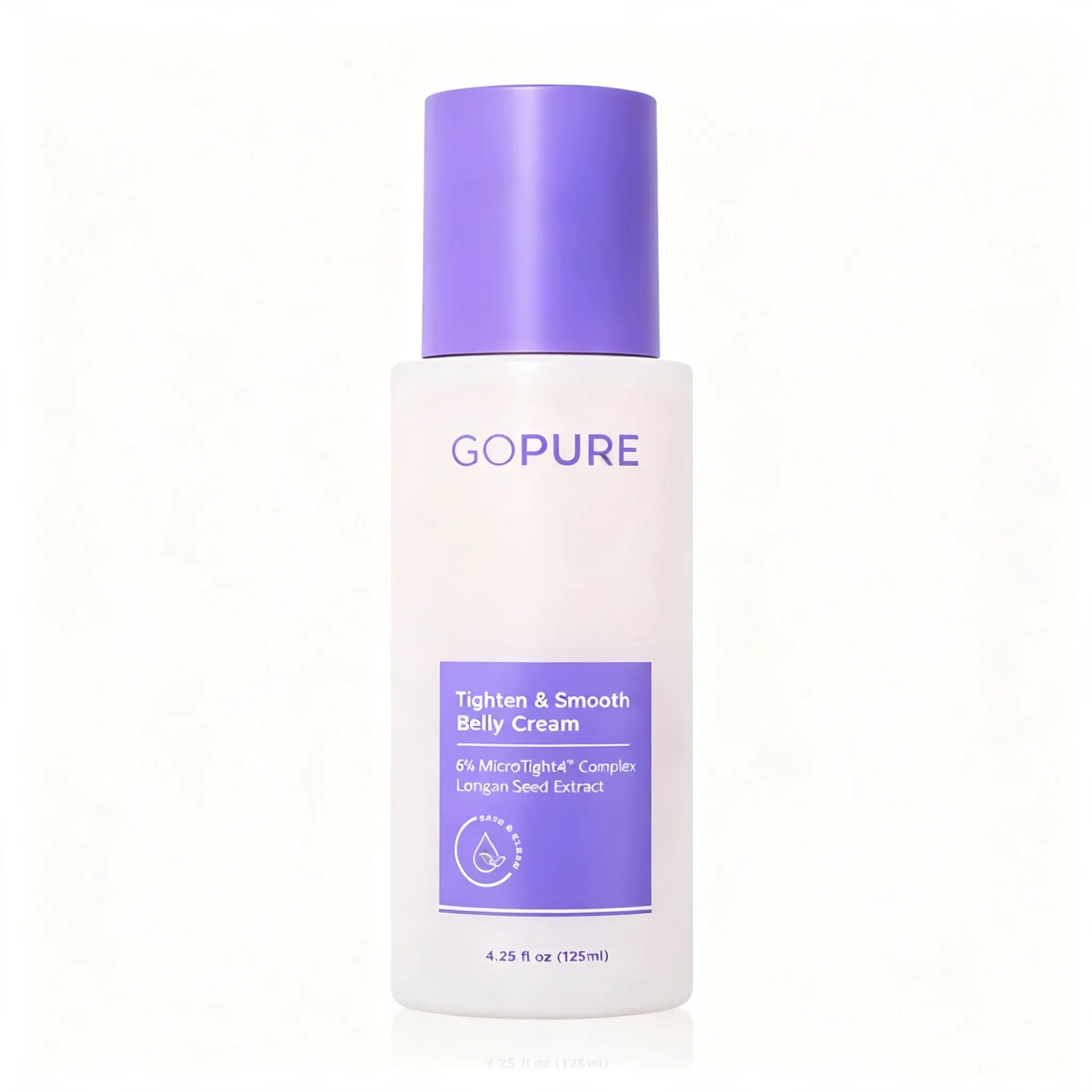 GOPURE Tighten and Smooth Belly Firming Cream, Body Contouring Skin Care Lotion, Support Firmer Smoother Looking Abdominal Skin, Daily Body Moisturizer for Women