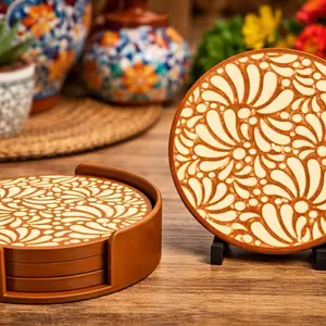 Talavera a coaster set