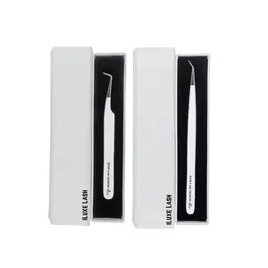 Angel Tweezer Duo| Only Fan Fiber Tip  + Tiny Tip Isolation Eyelash Tweezer