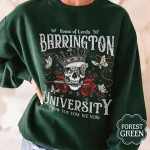 Barrington University Sweatshirt, Haunting Adeline Shirt, the Ritual Merch, Dark Romance Book Club, Smut Shirt, Fantasy Reader Hoodie