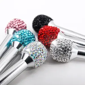 Rhinestone Decor Car Door Lock, Universal Car Door Handle, Car Interior Decoration Accessories, Car Ornament for Women & Girls, Car Interior Ornaments