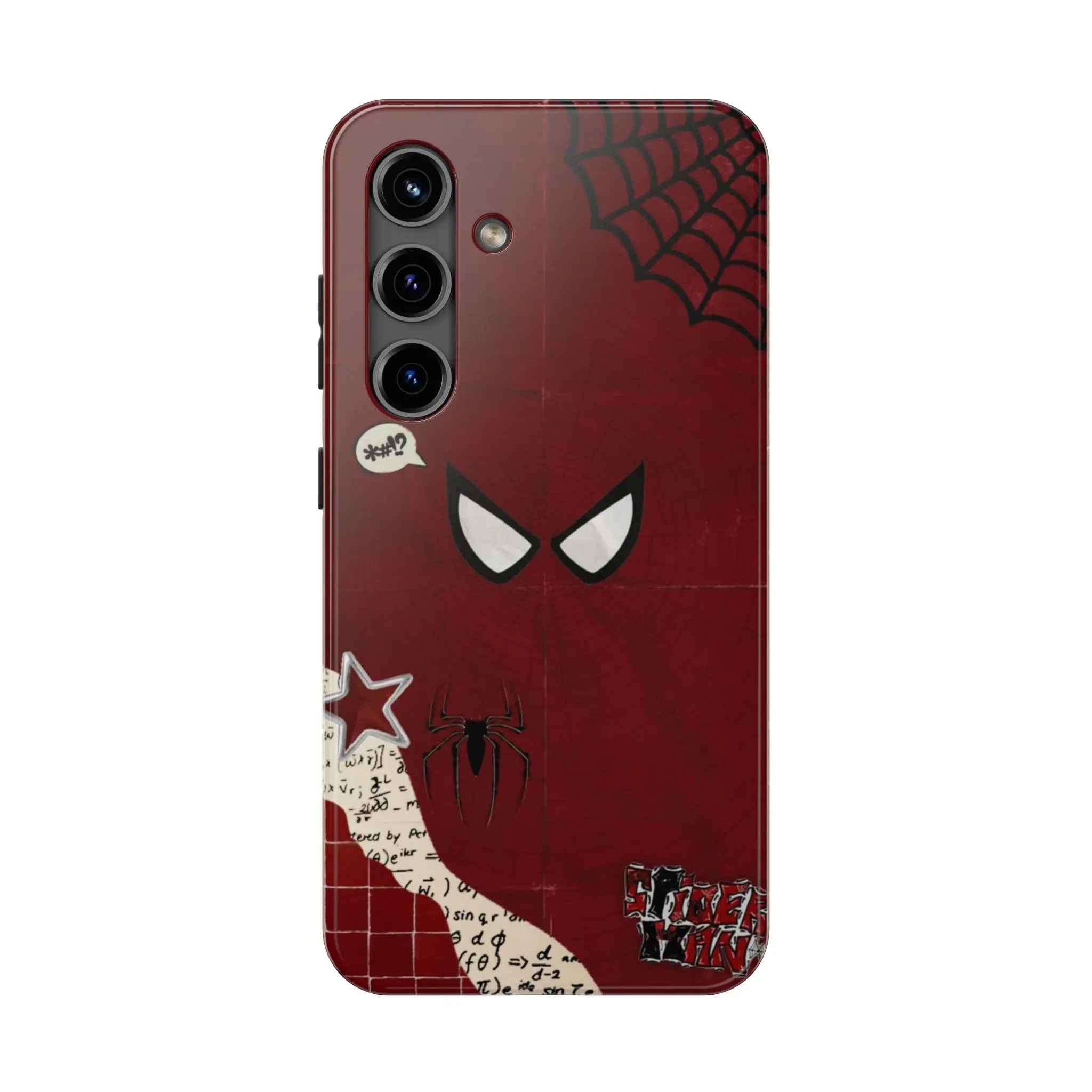 Sp5der Rêd Black Hypebeast Tough Phone Cases Compatible With iPhone 7, 8, X, 11, 12, 13, 14, 15, 16, 17 & SAMSUNG GALAXY S21 S22 S23 S24 S25 series