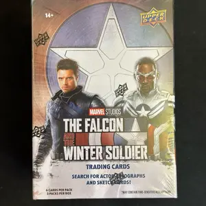 Upper Deck Marvel The Falcon and The Winter Soldier Blaster Box