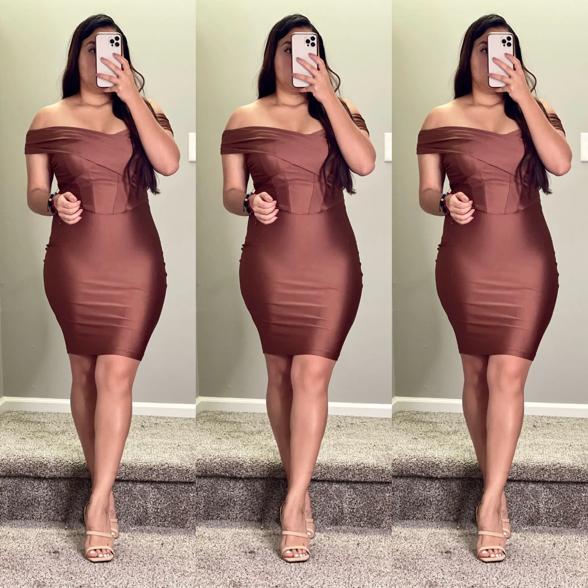 Raquel Dress (Chocolate)