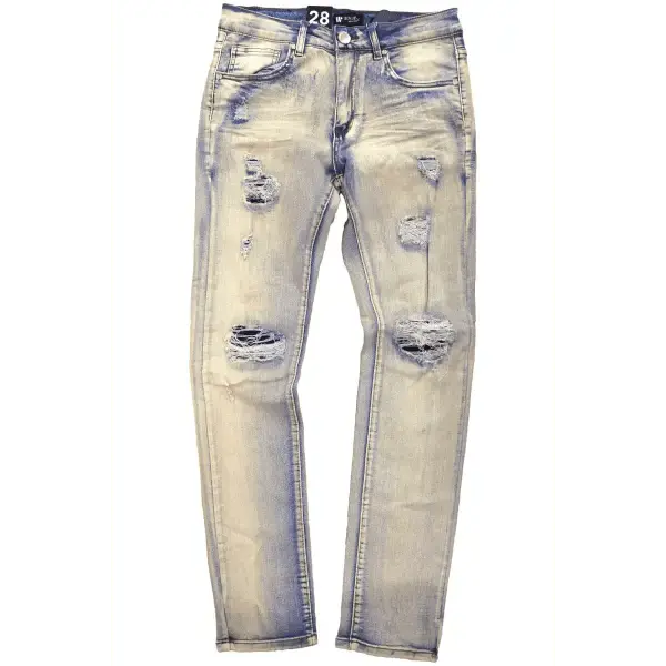 Waimea Light Rip Denim – Premium Ripped Jeans for a Trendy Look