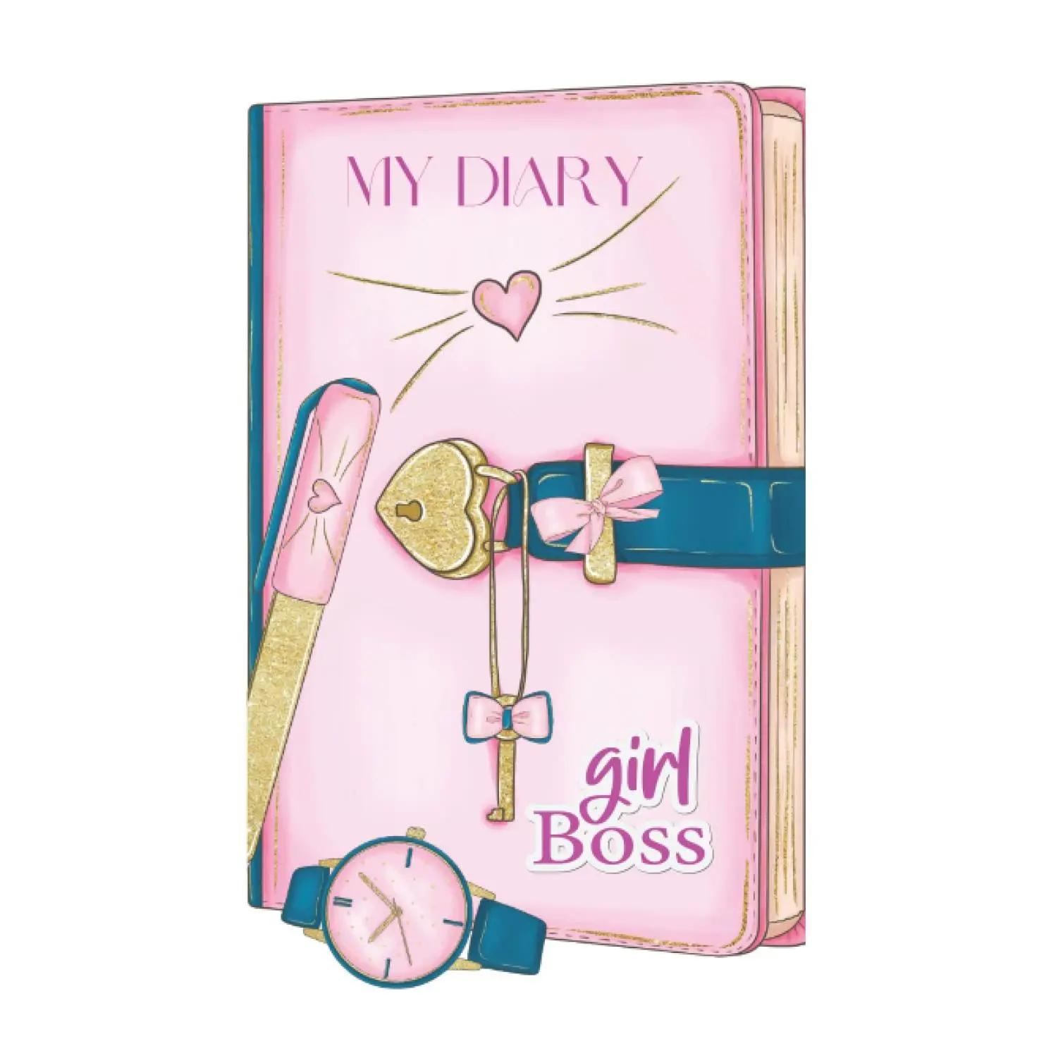 Girl Boss Diary: Diary Notebook