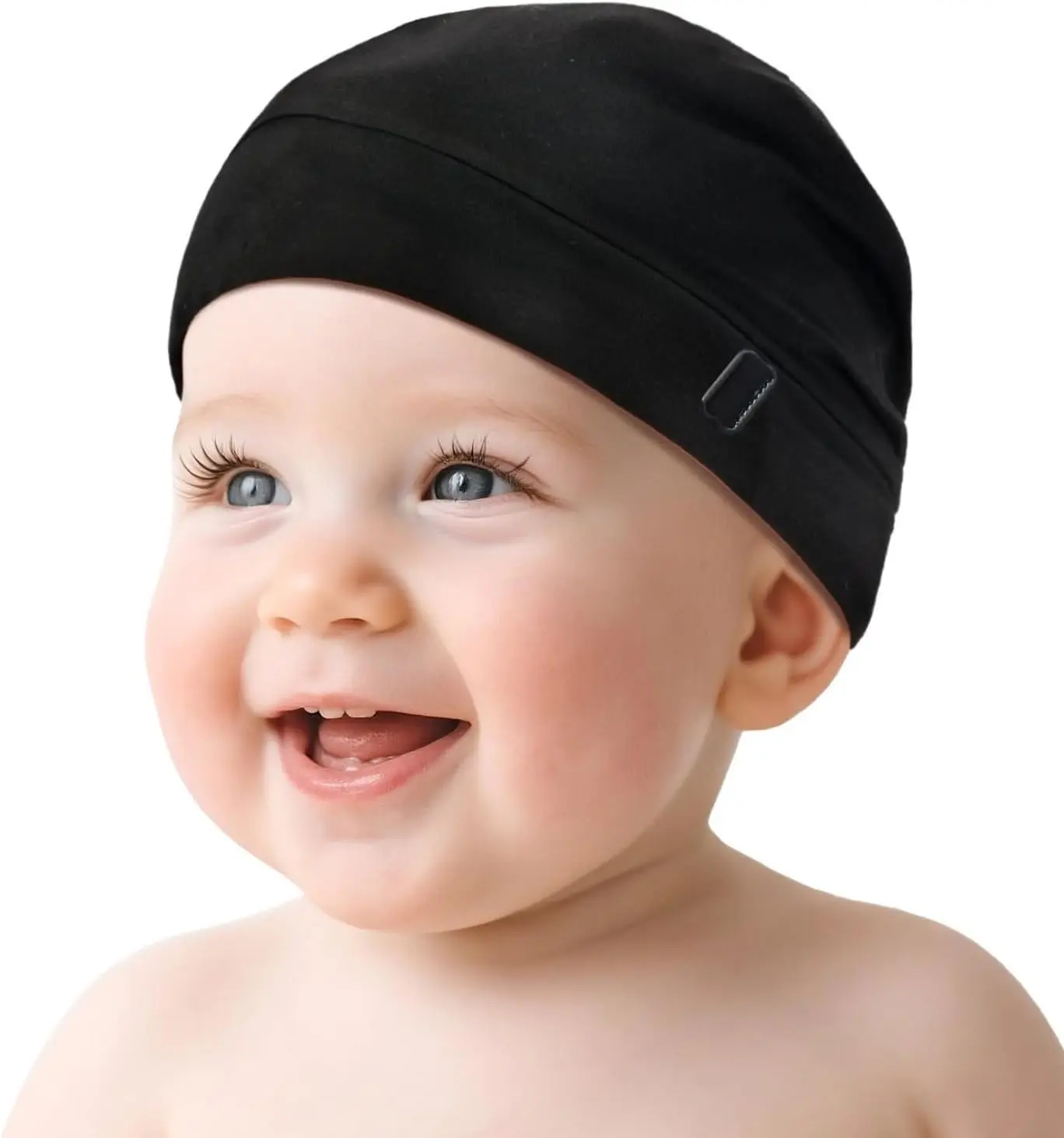 Baby Silky Satin Bonnet - Adjustable Infant Hair Care Sleep Cap for 0-6m, Home Supplies Gift