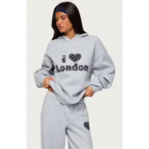 Edikted Women's I Heart London Hoodie