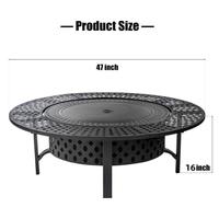 47 inch  (modern geometric pattern)