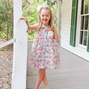 Sweet Buttercup Floral Pink Lola Dress - Sweet Girls Outfit