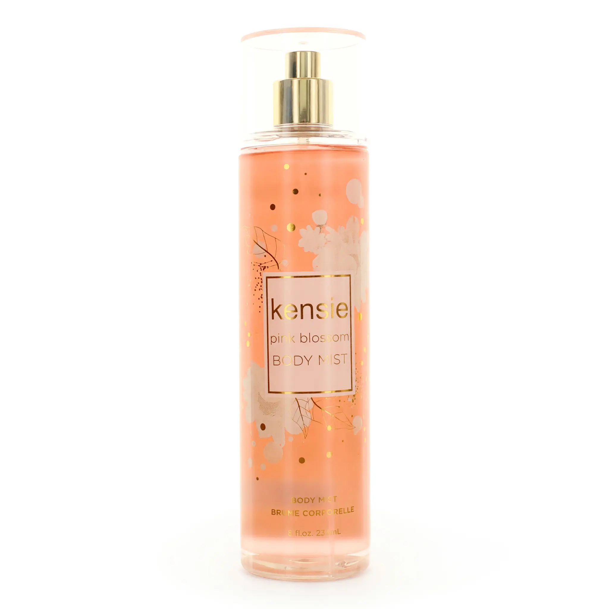 Kensie Pink Blossom Women's Body Mist - 8 fl oz Mist Spray Bottle for Bath & Body Care Needs