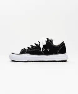 A01FW702-BLK Maison Mihara Yasuhiro "Peterson" OG Sole Canvas Low Black