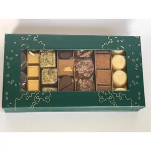 Fruittinia Chocolate Box – 33 Assorted Premium Chocolates | Halawa, Kunafa, Cheesecake, Pistachio & Cotton Candy – Luxury Gift