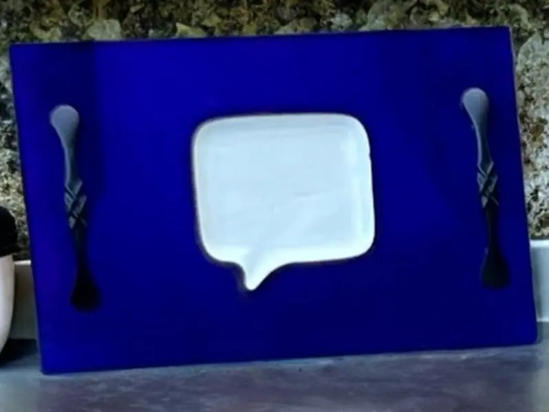 Dry Erase Message Tray