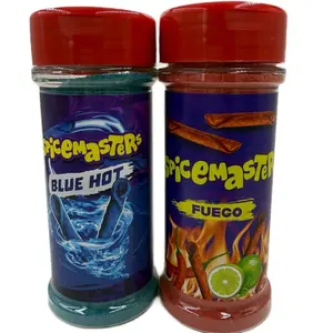 Fuego and Blue Hot Seasoning  Flavor Natural Freeze-Dried Spice Spicy Taco furia powder bundle Chili Bomb authentic mexican Season-All Seasoned takis Original Lemon Herb Chile Lime purpose seasoning Complete Medium All-Purpose