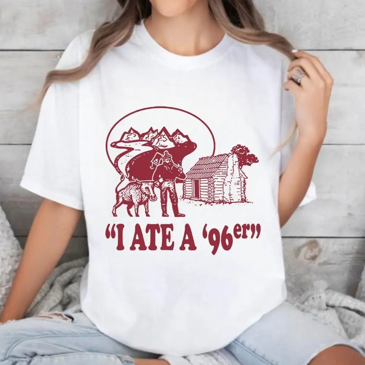 Funny Steak Graphic T-Shirt, Retro Grill Challenge Tee, Vintage Food Humor Unisex Streetwear