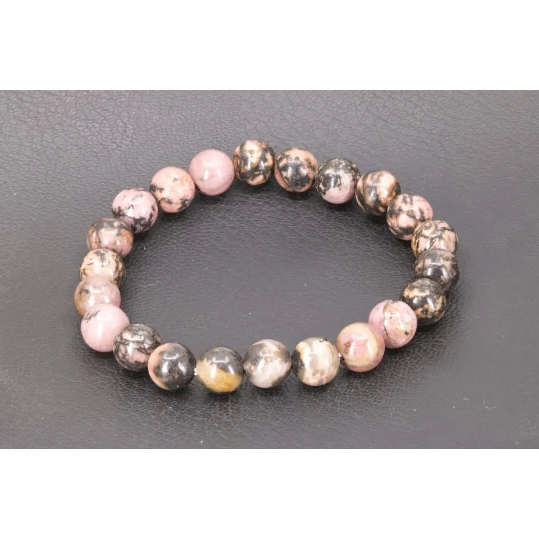 Rhodolite Stretchy Bracelet 8 mm