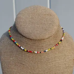 Taylor Jewel's Colorful Beaded Choker/Necklace from 'The Summer I Turned Pretty' | Taylor's seed bead choker | TSITP necklace | Teen Jewelry