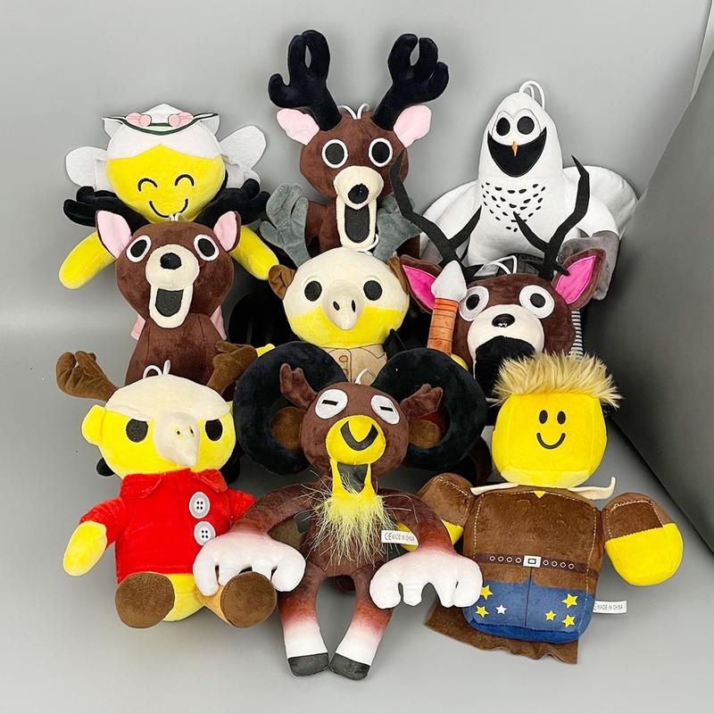 99 Nights Plush, 99 Nights Deer Monster Stuffed Animal 14.2 Inches, Halloween, Easter, Birthday Surprise Gifts for Boys, Girls, and Game Fans