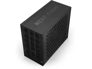 NZXT PA-5P1BB-US 1500W Platinum ATX 3.1 Fully Modular Low-Noise PC Gaming Power Supply - 1x140mm Magnetic Levitation Fan, 10.8 lbs, 100V - 240V, 15a-9a, 180mm, Black