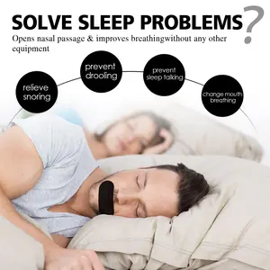 EELHOE Anti-Snoring Patch Open Mouth Breathing Close Mouth Anti-Snoring Care For Sleeping Adults Anti-Snoring Patch Lavender Peel