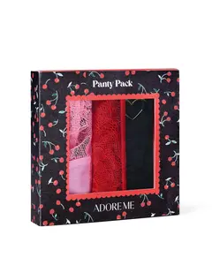 3-Pack Sexy Panty G-String Pink Plus Panty