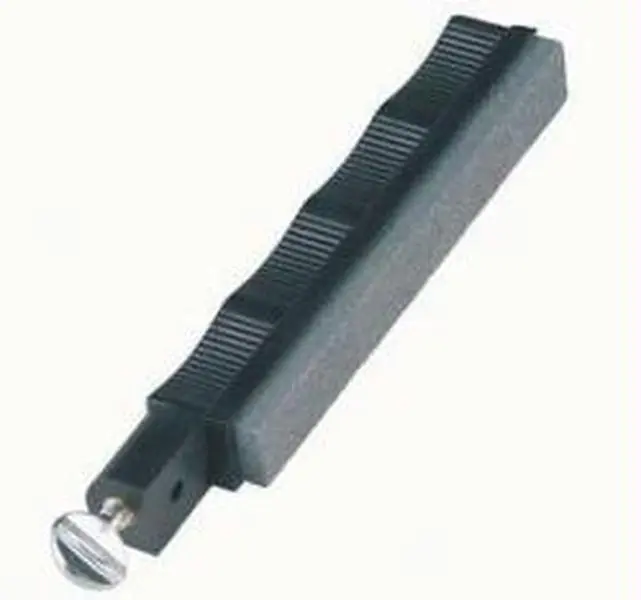 Lansky S0070 Rectangular Extra Coarse Honing Stone with Black Holder, Ideal for Sharpening Knives, Beveling and Reshaping Kitchen Knives