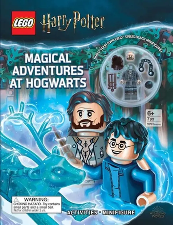 Lego Harry Potter Coloring Book - Magical Adventures at Hogwarts, English Activity Book with Magical Activities & Build Your Own Minifigure, Ameet Publishing Paperback
