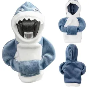 Mini shark Gear stick Car Shifter Hoodie,Car Gear Shift Knob Cover, Funny Gearshift Sweater Car Accessories Interior Cute