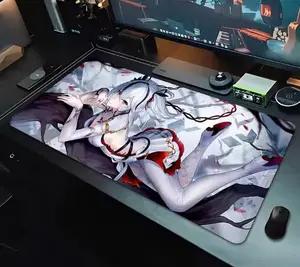 Wuthering Waves Camellya Mouse Pad big Gamer Keyboard Mat Pads Gaming Desk Protector Laptops Mousepad Deskmat PC carpet Mousepad