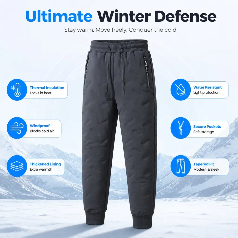 Men's Thermal Hiking Snowpants