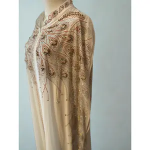 Luxury Rhinestone Embellished 2-Piece Kaftan