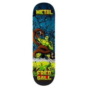 Metal - Fred Gall Swamy Thing -  Skateboard Deck