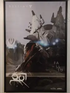 Destiny or Fallen 27 x 40 Poster and Frame