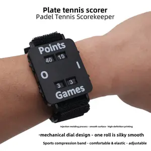 New Padel Tennis Scorekeeper Stretch Strap