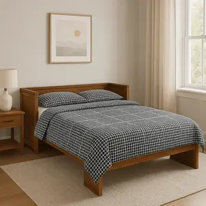 Night and Day Furniture Queen Murphy Cabinet Bed Cube