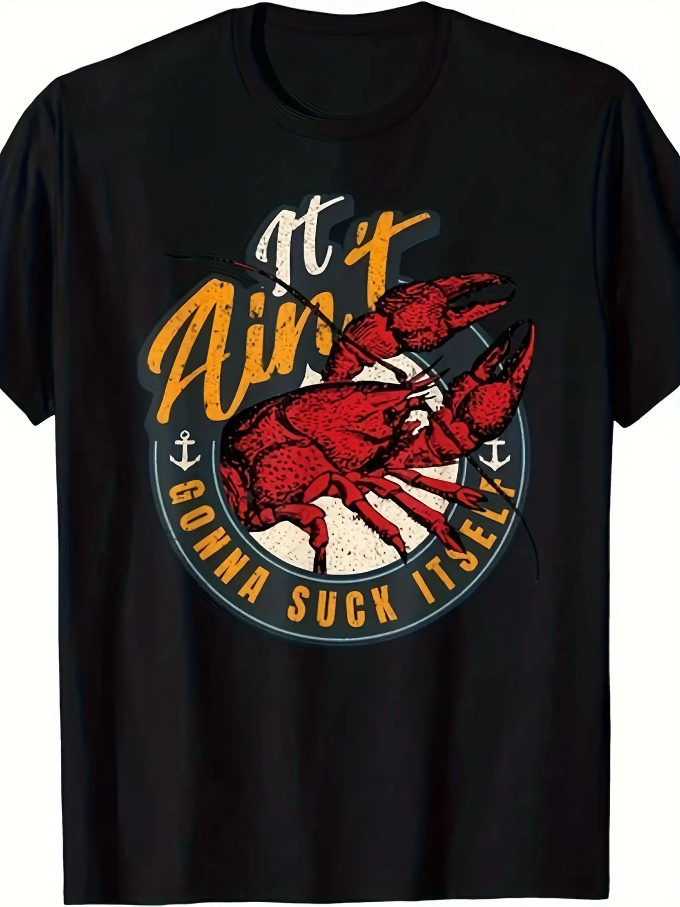 Crawfish Boil Funny Bayou Cajun Seafood Festival Tee Unisex T shirtPrinted short sleeved crew neck T shirt material suitable for Casual Attire suitable for both men and women
