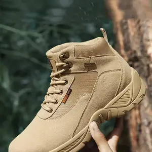 Men's Outdoor Hiking Shoes, Casual Breathable Comfortable Sports Shoes, Professional Hiking Shoes for Outdoor Activities