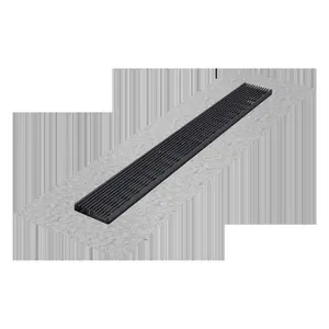 QM Drains 33.700.28F Delmar Series 28" Standard Length Flange Edge Linear Drain