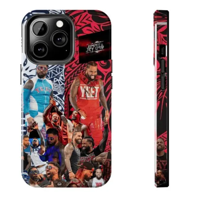 Jey Uso and Jimmy Uso Phone Case WWE Yeet Cover For iPhone X 11 12 13 14 15  16 Plus Pro Max screen protector Shockproof Protection - TikTok Shop