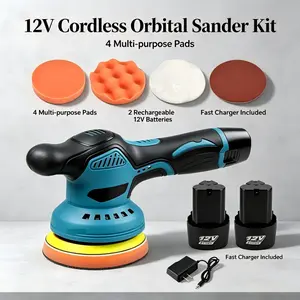 Cordless Polishing Machine, Rechargeable Handheld Buffer, High Efficiency Gloss Finishing, Lightweight Portable, For Car Paint Waxing Metal Surface Polishing