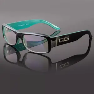 New DG Designer Clear Lens Frame Eye Glasses Fashion Optical RX Womens Mens Nerd